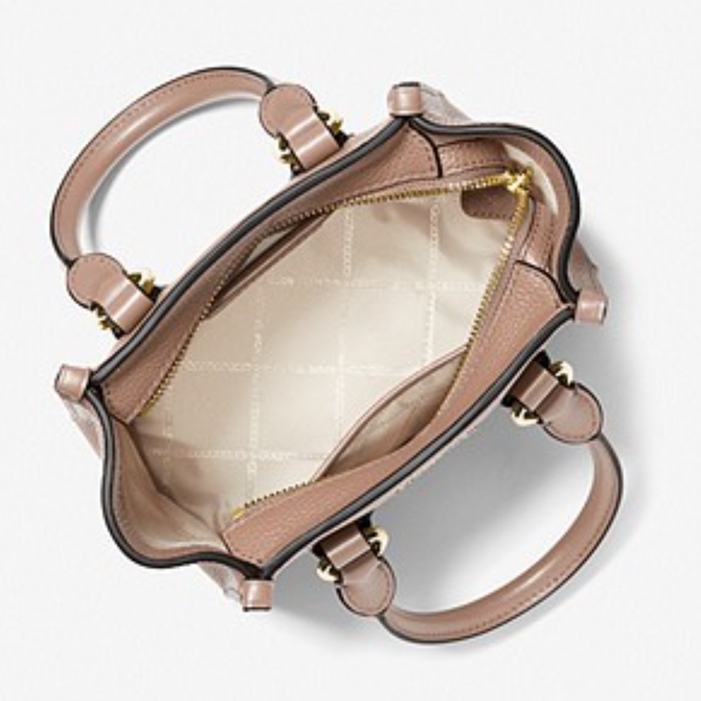 RELISTING✨MICHAEL MICHAEL KORS
Kris Small Pebbled Leather Satchel - Picture 2 of 5